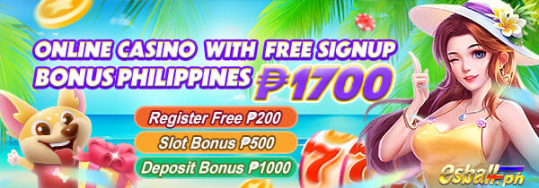 Free Bonus New Member up to ₱1700, Philippines Online Casino