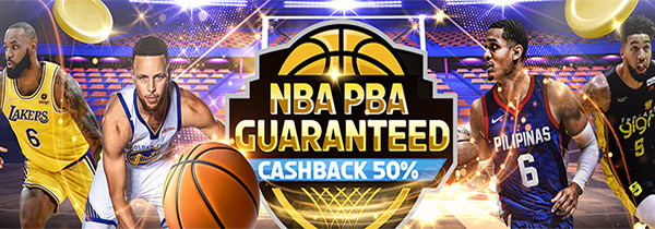 NBA, PBA Basketball Guaranteed na Cashback na 50%, Sports Bonus na ₱5000