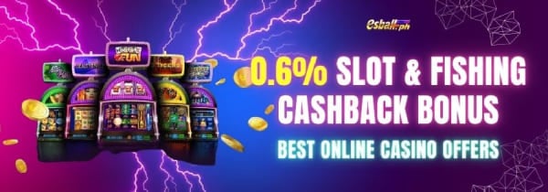 0.6% Fishing & Slot Cashback Bonus, Best Online Casino Offers