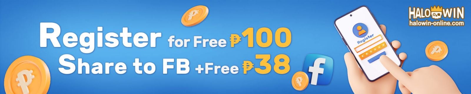 Register Free ₱100 Sign Up Bonus Sharing FB monthly FREE ₱38