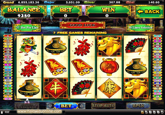 Happy Golden Ox Of Happiness ng Halowin Slot Game
