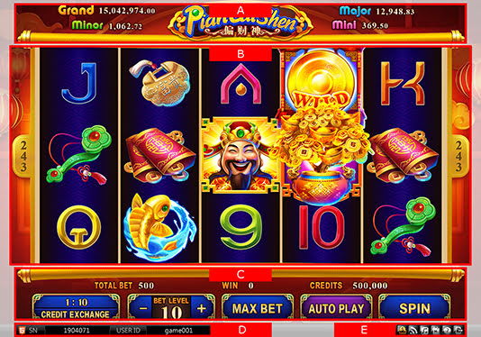 Tuntunin sa Pian Cai Shen Slot Game, Mga Features ng Pian Cai Shen Slot Machine