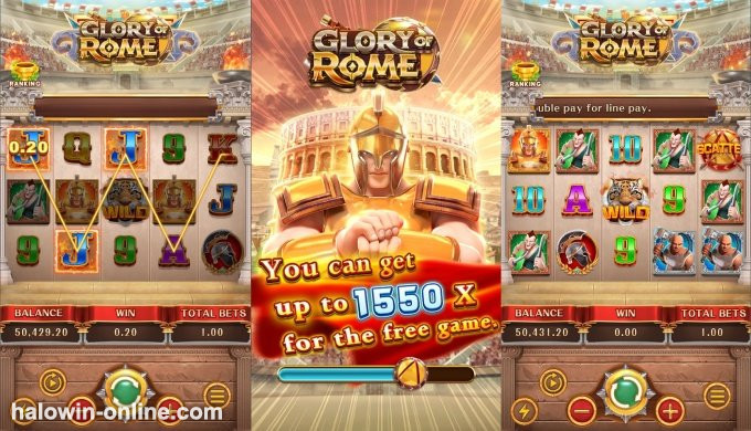 Best FA Chai Slot : 1. Glory of Rome Slot Game