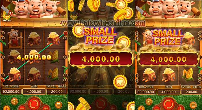 10 Best FA Chai Slot Game 2024: 8. Three Little Pigs Slot Game