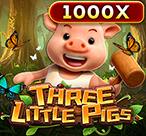 FC Three Little Pig Slot Game Manalo ng ₱4000, Jackpot 1000X
