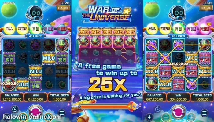 War of The Universe Fa Chai Slot Games Libreng Laro Online