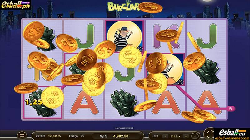 Burglar Slot Game Big Win