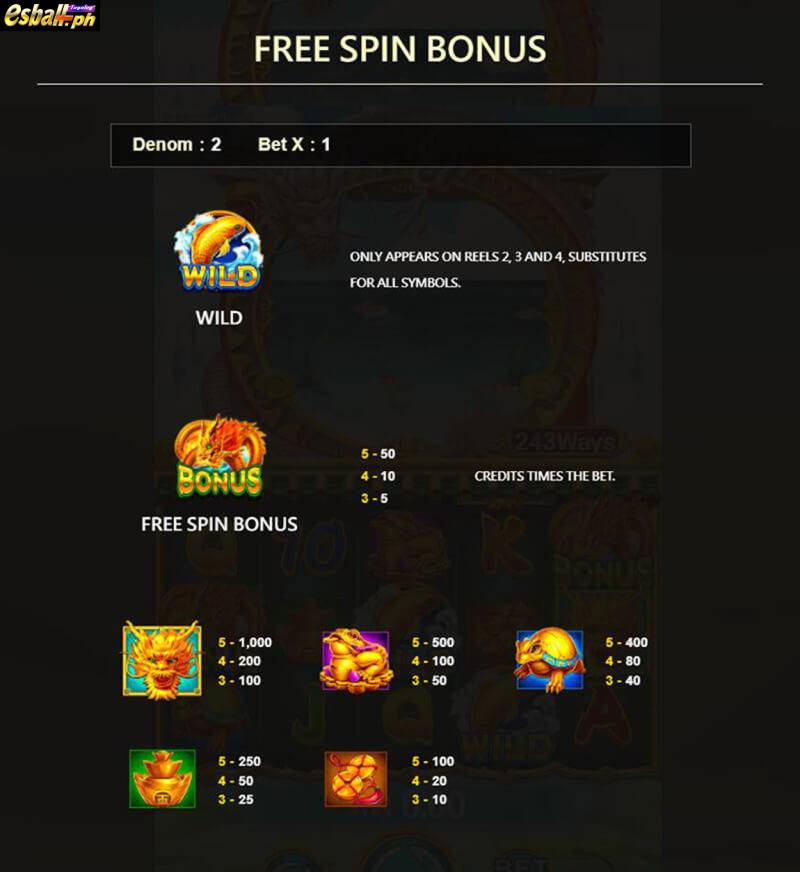 How To Play JDB Dragons Gate Slot Game - Free Spin Bonus
