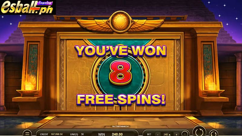 JDB Egypt Treasure Slot Game Free Spin Bonus 3