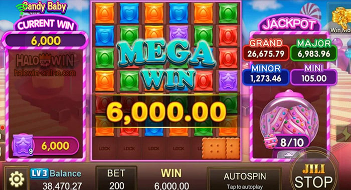 JILI Candy Baby Slot Game Mega Manalo ng 6000 Libreng Spins Bonus
