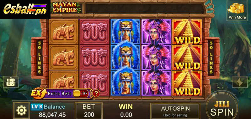 Hot JILI Slot Mayan Empire Slot, Free Play & Win Jackpots