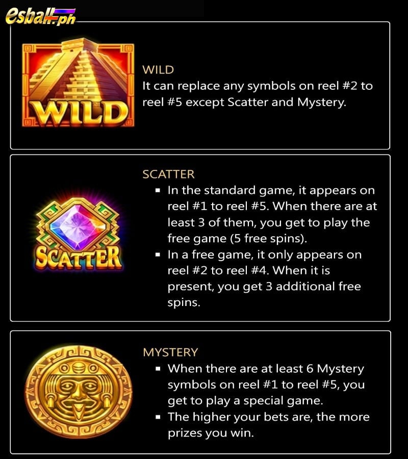 JILI Mayan Empire Slot Machine Special Symbols
