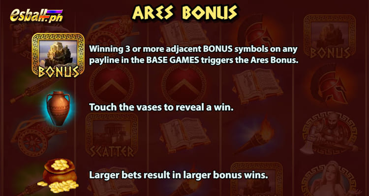 KA Gaming's Ares God of War Bonus: