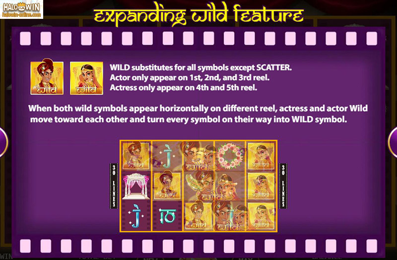 KA Bollywood Romance Slot Machine, Online na India Slots Games