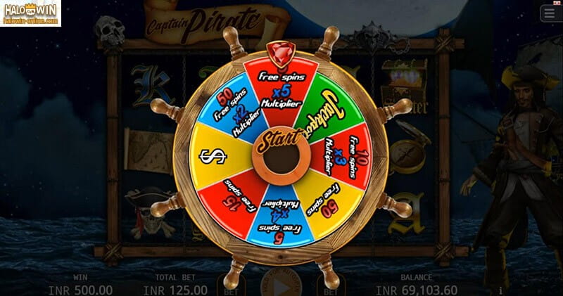 KA Captain Pirate Slot Machine, Online Casino Slot ng Captain Pirate