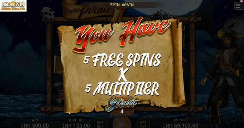 KA Captain Pirate Slot Machine, Online Casino Slot ng Captain Pirate