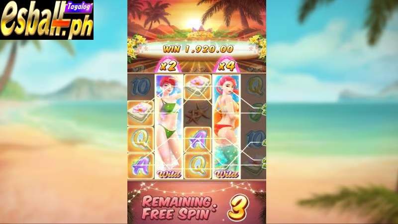 PG Bikini Paradise Slot Machine Big Win 4