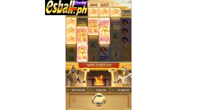 PG Egypt's Book Of Mystery Slot Machine Big Win 6