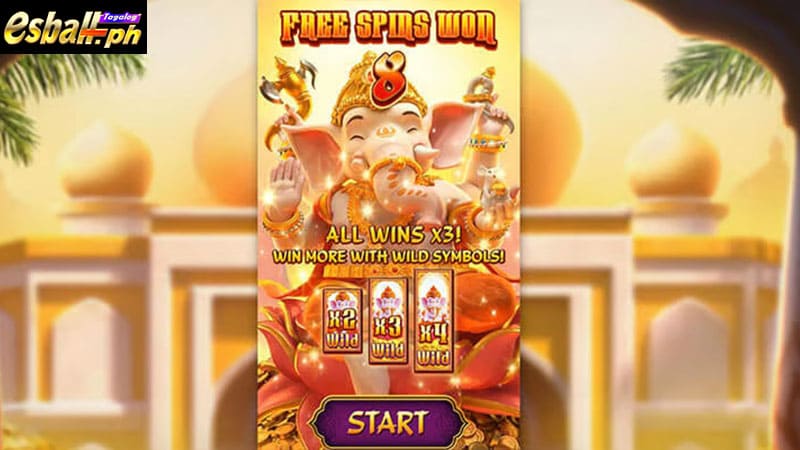 PG Ganesha Fortune Slot Machine Free Spins Bonus 2