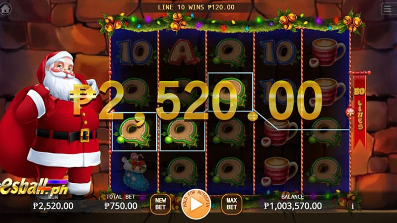 7 Festive-Themed Slots in Philippine: 4. KA Xmas Wishes Slots Game