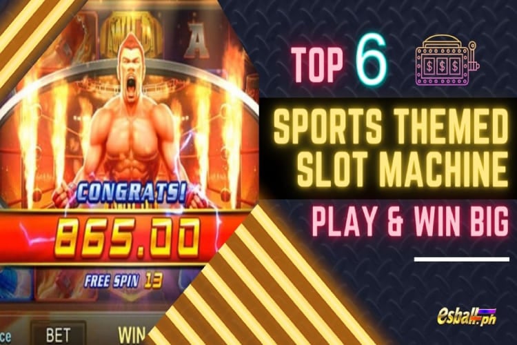 Nangungunang 6 na Sports Themed Slot Machine Games na Laruin at Manalo ng Malaki