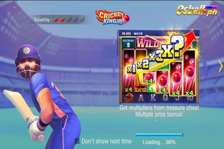 List of top sports themed slot machine games-JILI Cricket King 18 Slot