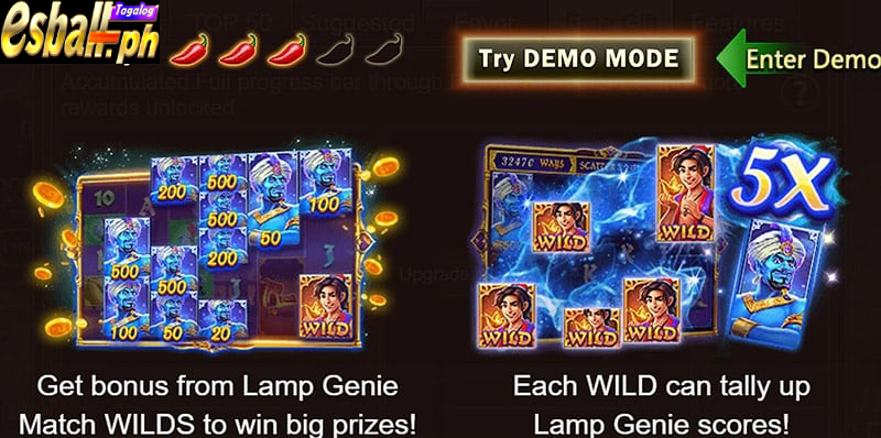 Popular Philippines JILI Slot Jackpot Game 5: Magic Lamp
