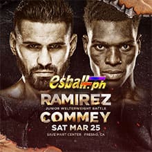 Jose Ramirez vs Richard Commey Pagsusu...