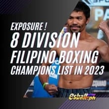 Pagkalantad! 8 Division Filipino Boxin...