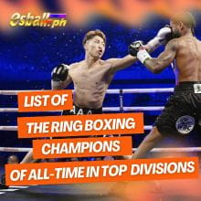 The Ring Boxing Champions ng All-time sa Mga Nangungunang Dibisyon