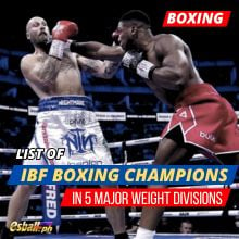 List of IBF Boxing Champions in 5 Majo...