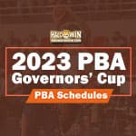 Full PBA Governors Cup 2023 Schedule ng Laro, Game Time Today