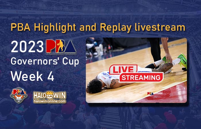 PBA Replays Highlights Today in 2023 Governors Cup Week 4