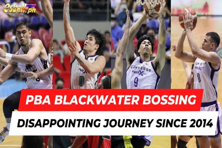 PBA Blackwater Bossing nakakadismayang paglalakbay mula noong 2014