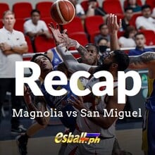 Magnolia vs San Miguel Recap as Magnol...