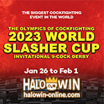 Mga ka-Sabong! Ang 2023 World Slasher Cup ay Parating na sa Jan. 26th