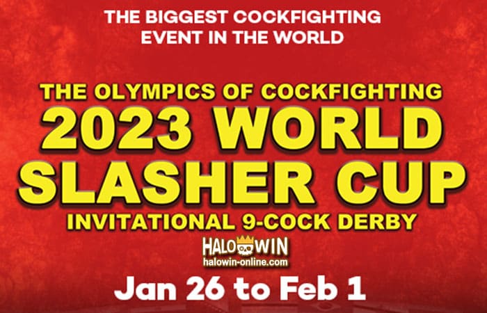 Mga ka-Sabong! Ang 2023 World Slasher Cup ay Parating na sa Jan. 26th